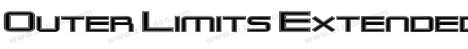 Outer Limits Extended Italic字体转换